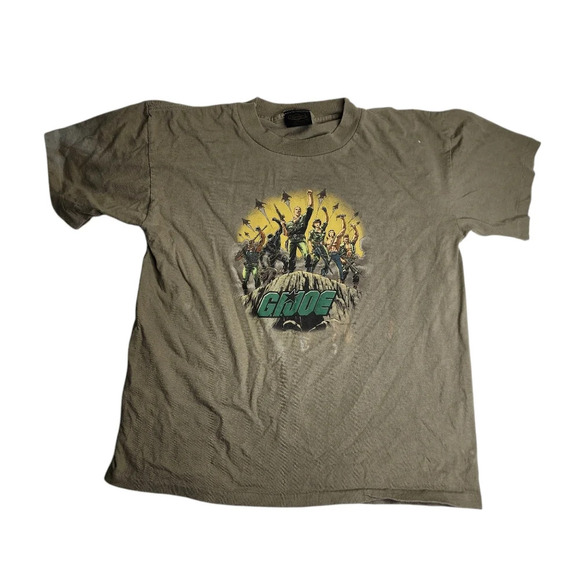 Vintage Changes GI Joe‎ Shirt Green Size Small Distressed - Picture 1 of 10